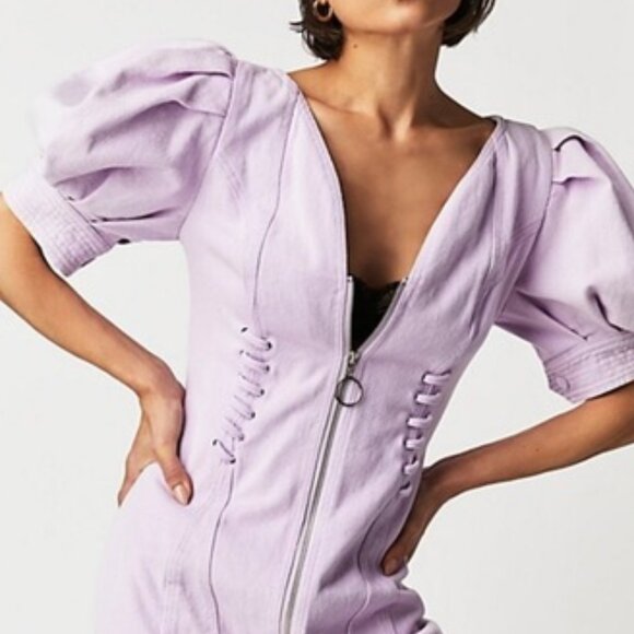 Elliatt Lilac Variation Mini Dress - Picture 6 of 6